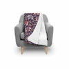 Paisleys Elephant Print Throw Blanket-grizzshop