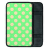 Pale Green Polka Dot Car Console Cover-grizzshop