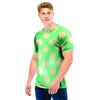 Pale Green Polka Dot Men T Shirt-grizzshop