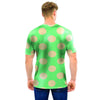 Pale Green Polka Dot Men T Shirt-grizzshop