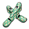 Pale Green Polka Dot Muay Thai Shin Guard-grizzshop