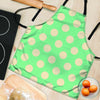 Pale Green Polka Dot Women's Apron-grizzshop