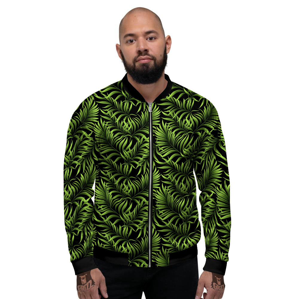 Tropical print bomber on sale jacket