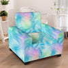 Palm Leaf Hawaiian Print Armchair Cover-grizzshop