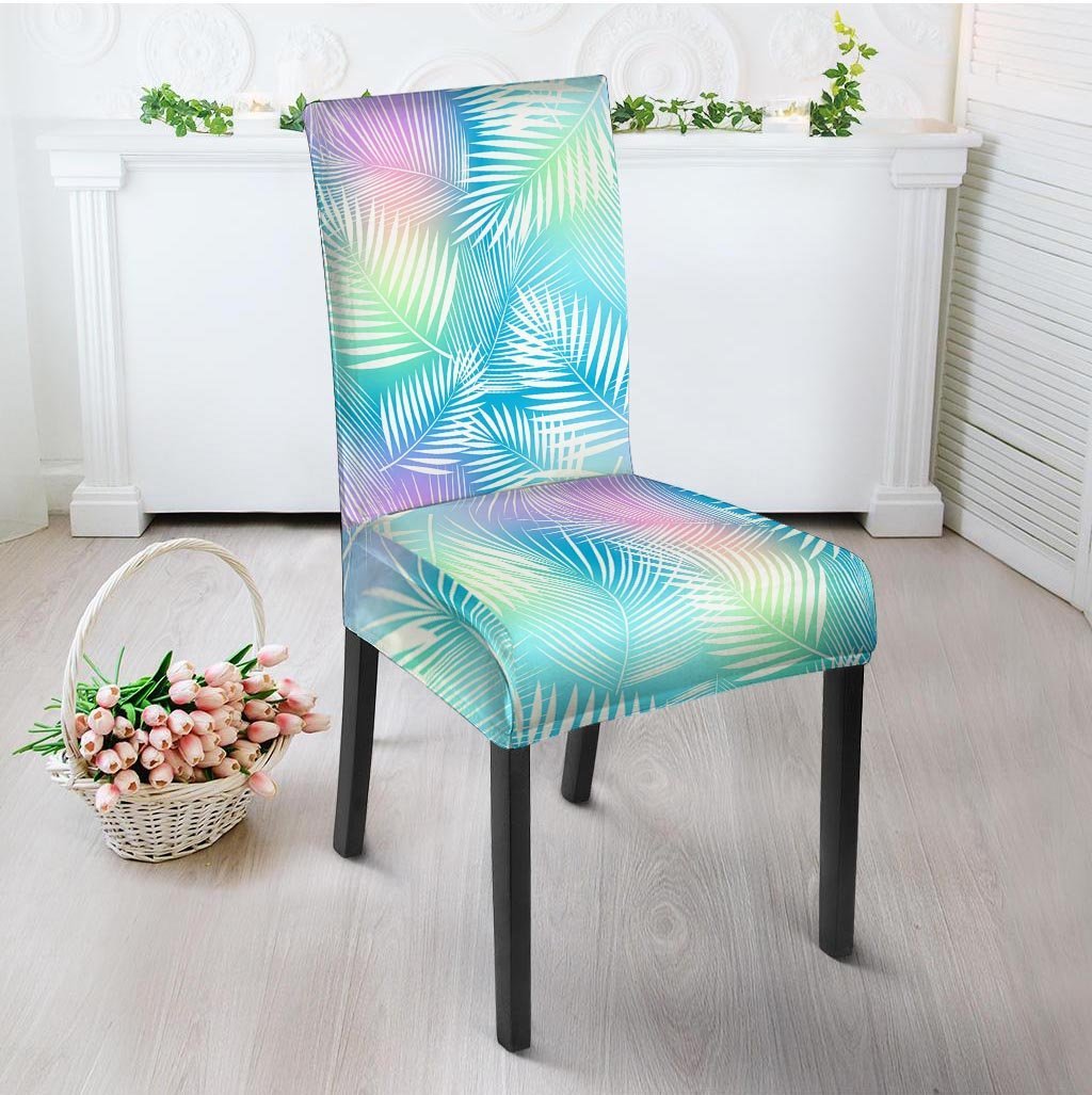 Palm Leaf Hawaiian Print Chair Cover-grizzshop