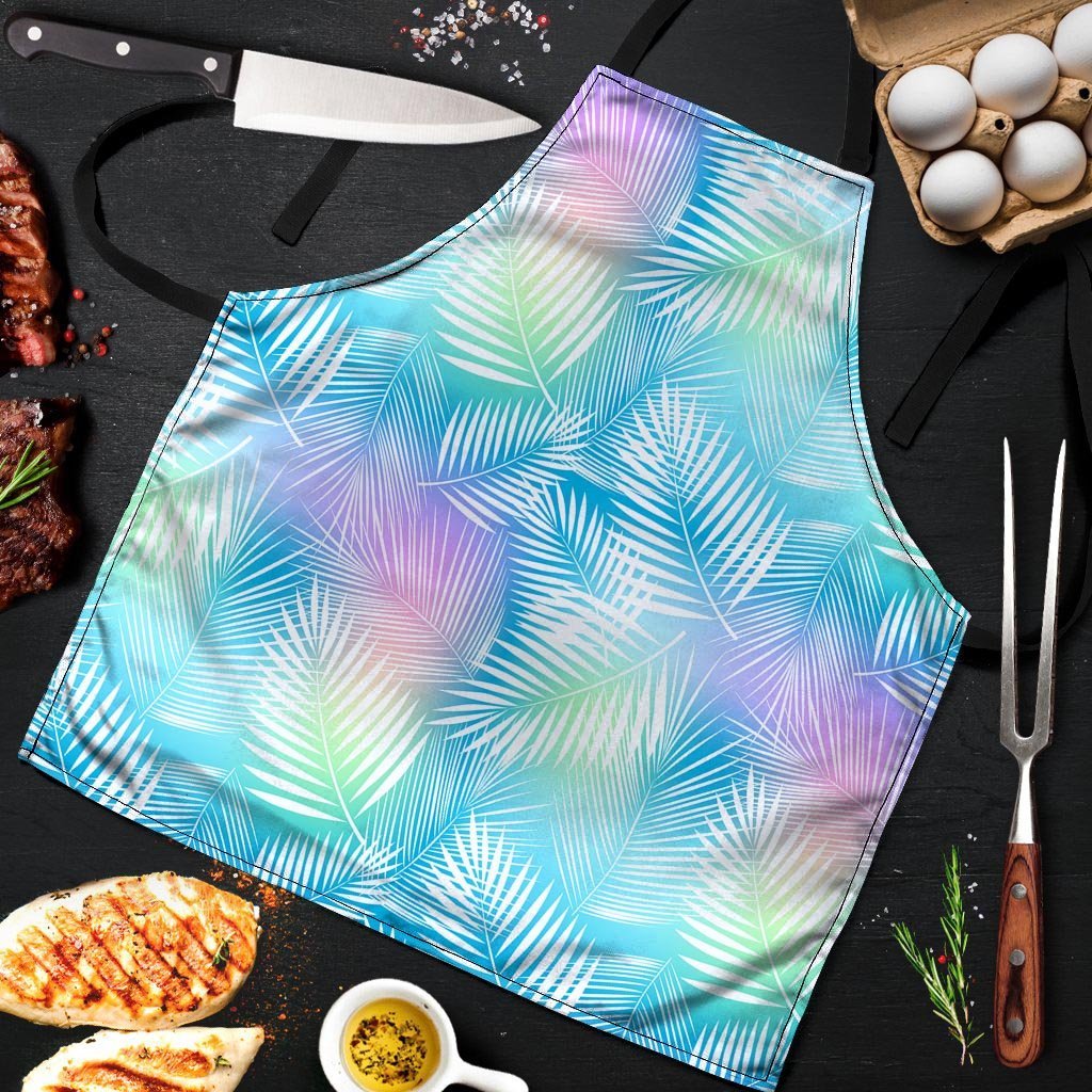 Palm Leaf Hawaiian Print Men's Apron-grizzshop