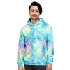 Palm Leaf Hawaiian Print Men's Hoodie-grizzshop