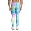 Palm Leaf Hawaiian Print Men's Leggings-grizzshop