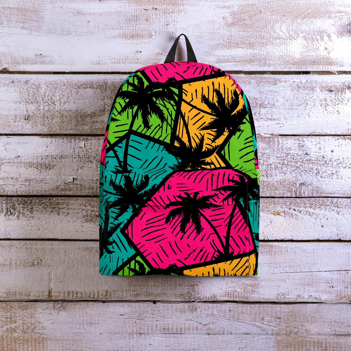 Palm Leaf Hawaiian Print Pattern Backpack-grizzshop