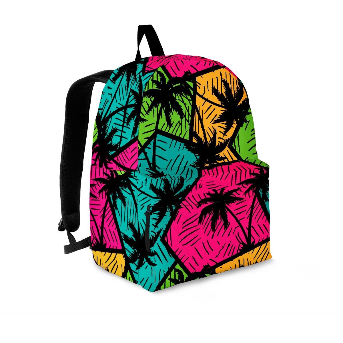 Palm Leaf Hawaiian Print Pattern Backpack-grizzshop