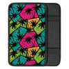 Palm Leaf Hawaiian Print Pattern Car Console Cover-grizzshop