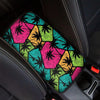 Palm Leaf Hawaiian Print Pattern Car Console Cover-grizzshop