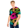 Palm Leaf Hawaiian Print Pattern Men T Shirt-grizzshop