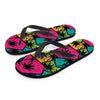 Palm Leaf Hawaiian Print Pattern Men's Flip Flops-grizzshop