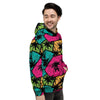 Palm Leaf Hawaiian Print Pattern Men's Hoodie-grizzshop