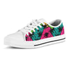 Palm Leaf Hawaiian Print Pattern Men's Low Top Shoes-grizzshop