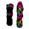 Palm Leaf Hawaiian Print Pattern Muay Thai Shin Guard-grizzshop