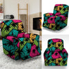 Palm Leaf Hawaiian Print Pattern Recliner Cover-grizzshop