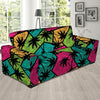 Palm Leaf Hawaiian Print Pattern Sofa Cover-grizzshop