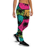 Palm Leaf Hawaiian Print Pattern Women's Joggers-grizzshop