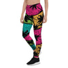 Palm Leaf Hawaiian Print Pattern Women's Leggings-grizzshop