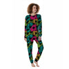 Palm Leaf Hawaiian Print Pattern Women's Pajamas-grizzshop