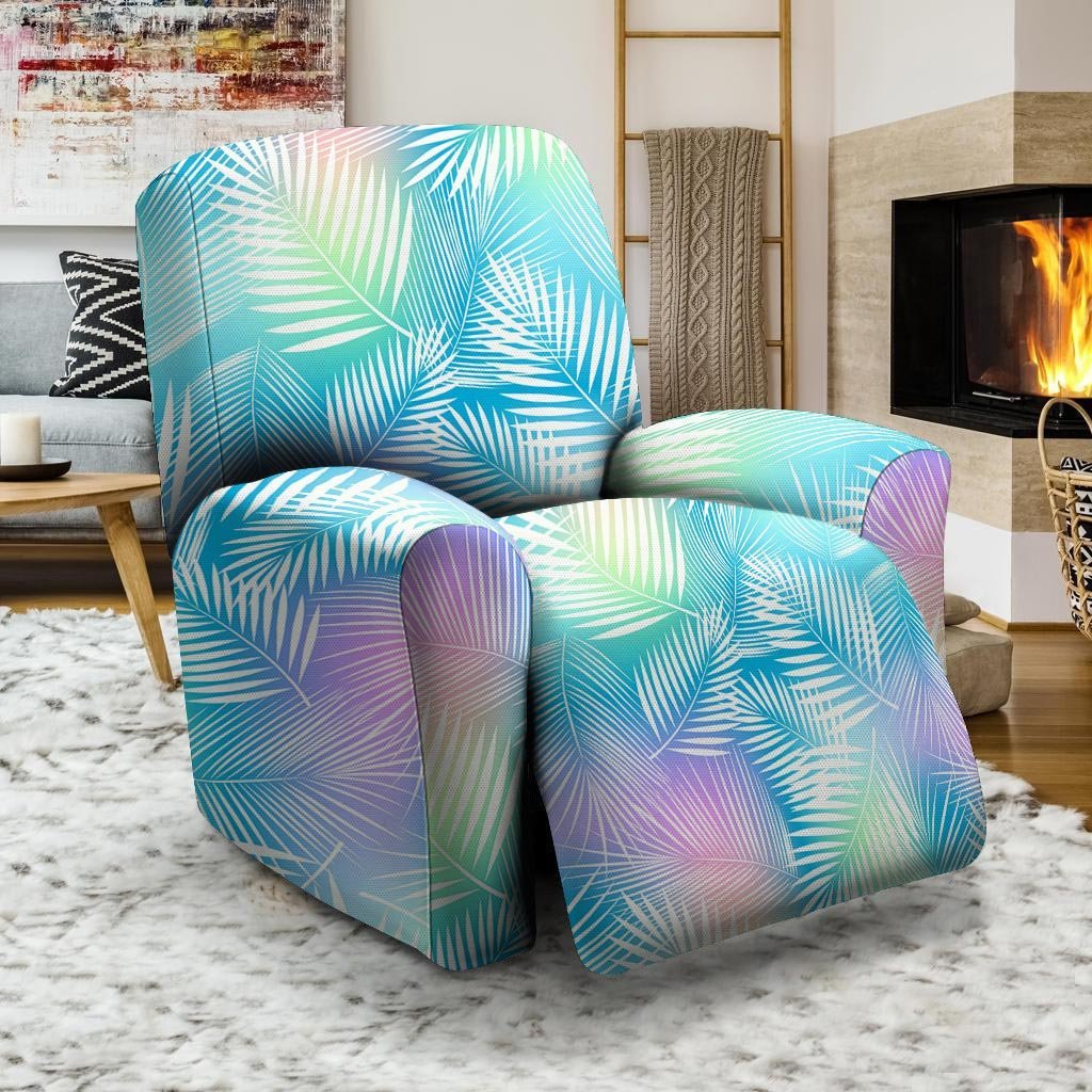 Palm Leaf Hawaiian Print Recliner Cover-grizzshop