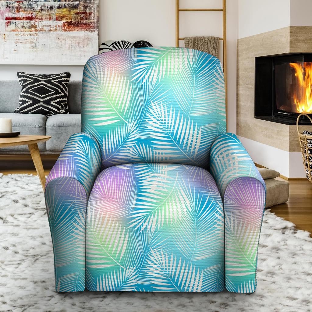 Palm Leaf Hawaiian Print Recliner Cover-grizzshop