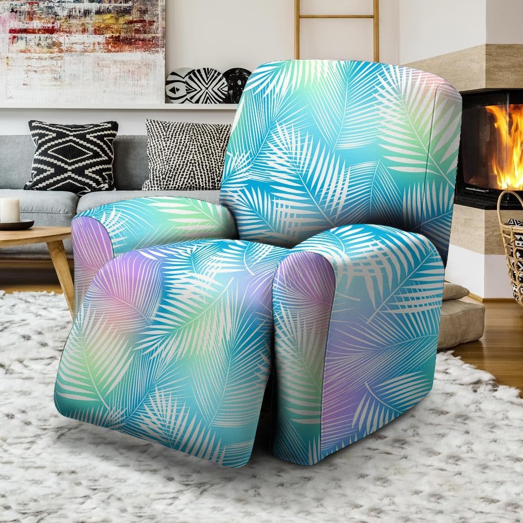 Palm Leaf Hawaiian Print Recliner Cover-grizzshop