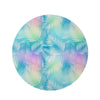 Palm Leaf Hawaiian Print Round Rug-grizzshop