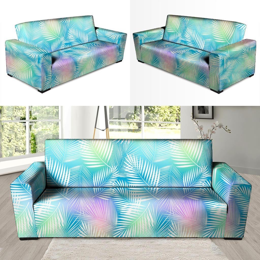 Palm Leaf Hawaiian Print Sofa Cover-grizzshop