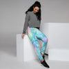 Palm Leaf Hawaiian Print Women's Joggers-grizzshop