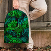 Palm Leaf Tropical Print Backpack-grizzshop