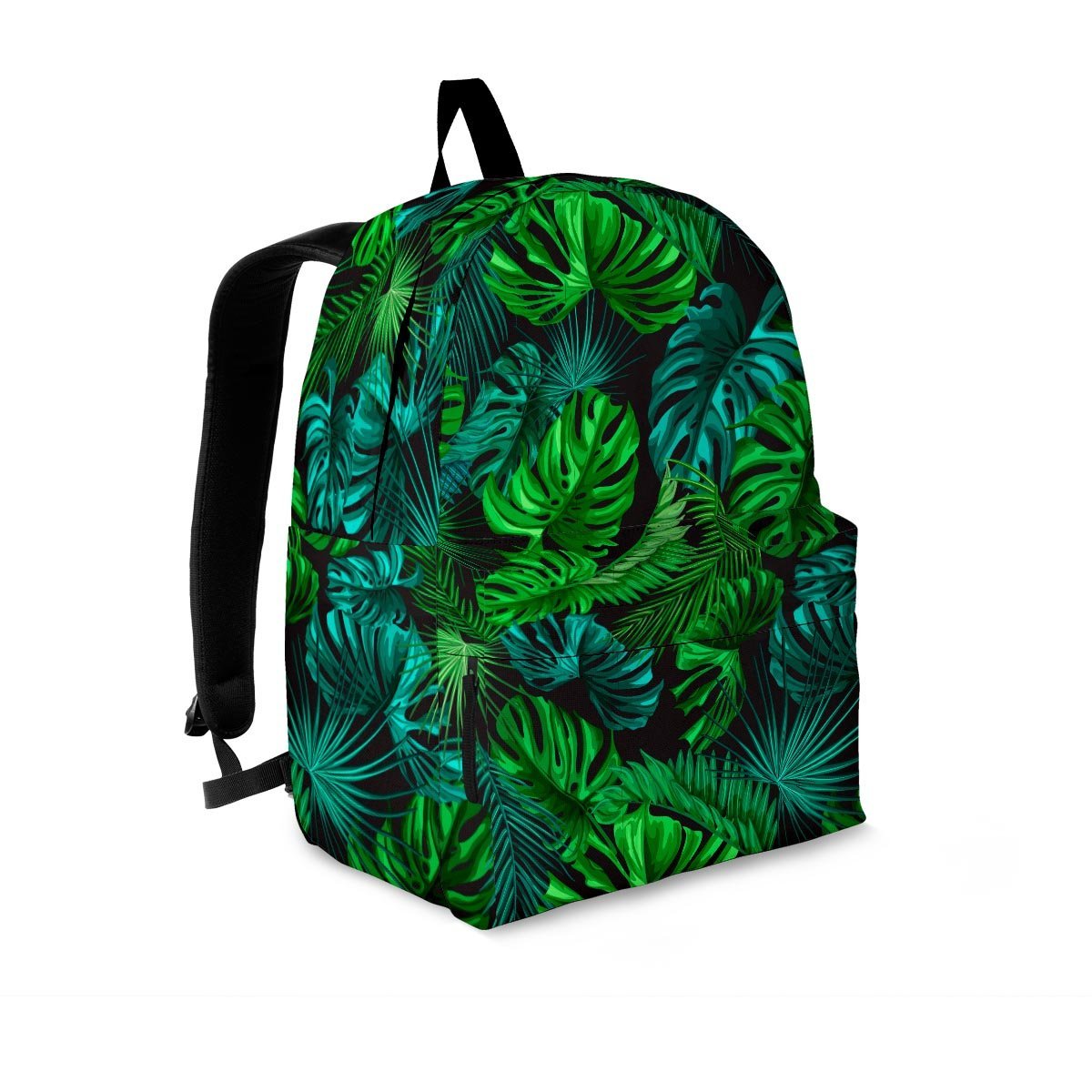 Palm Leaf Tropical Print Backpack-grizzshop