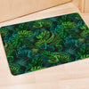 Palm Leaf Tropical Print Door Mat-grizzshop