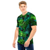 Palm Leaf Tropical Print Men T Shirt-grizzshop