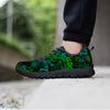 Palm Leaf Tropical Print Men's Sneakers-grizzshop