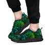 Palm Leaf Tropical Print Men's Sneakers-grizzshop