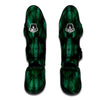 Palm Leaf Tropical Print Pattern Muay Thai Shin Guards-grizzshop