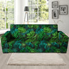 Palm Leaf Tropical Print Sofa Cover-grizzshop