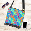 Palm Leaves Floral Tropical Hawaiian Pattern Print Crossbody Bags-grizzshop