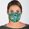 Palm Leaves Floral Tropical Hawaiian Pattern Print Face Mask-grizzshop