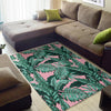 Palm Leaves Floral Tropical Hawaiian Pattern Print Floor Mat-grizzshop