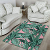 Palm Leaves Floral Tropical Hawaiian Pattern Print Floor Mat-grizzshop