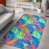 Palm Leaves Floral Tropical Hawaiian Pattern Print Floor Mat-grizzshop