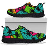 Palm Tree Beach Pattern Print Sneaker Shoes For Men Women-grizzshop