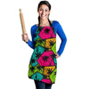 Palm Tree Beach Pattern Print Women's Apron-grizzshop