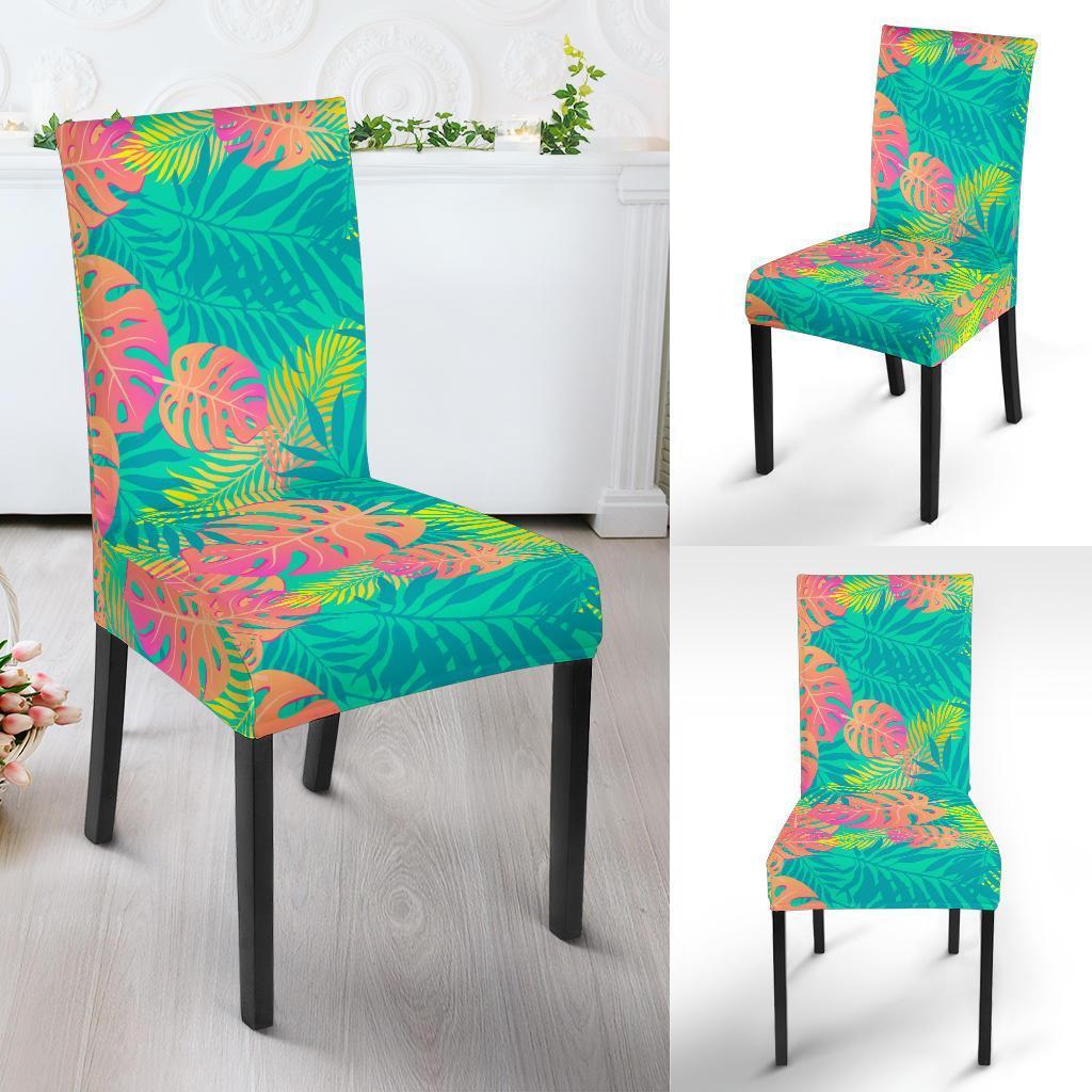 Palm Tree Beach Print Pattern Chair Cover-grizzshop