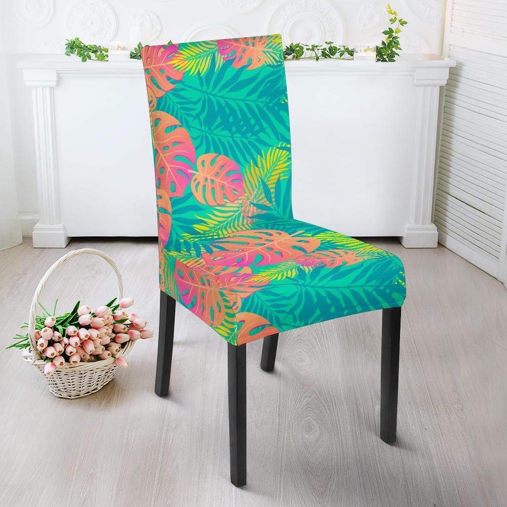 Palm Tree Beach Print Pattern Chair Cover-grizzshop