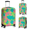 Palm Tree Beach Print Pattern Luggage Cover Protector-grizzshop